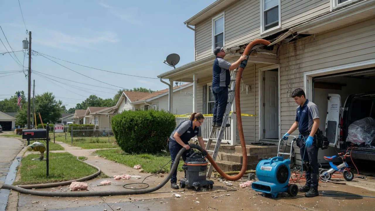Water Damage Restoration in Myrtle, MS near me